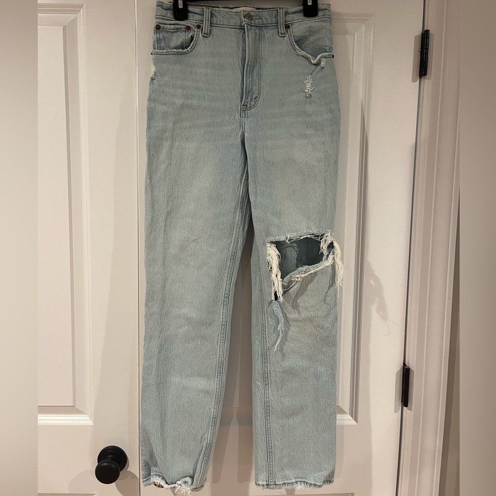 Abercrombie ‘90s straight high rise